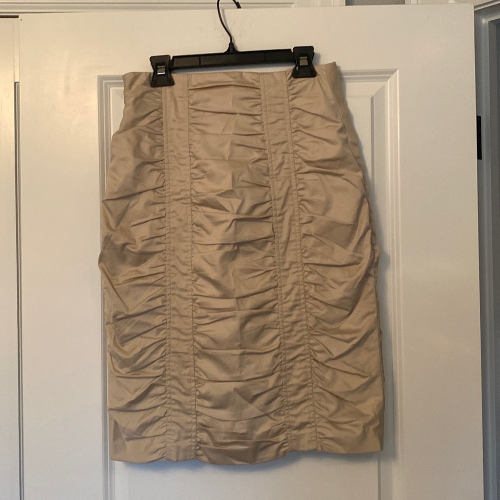 Ruched skirt